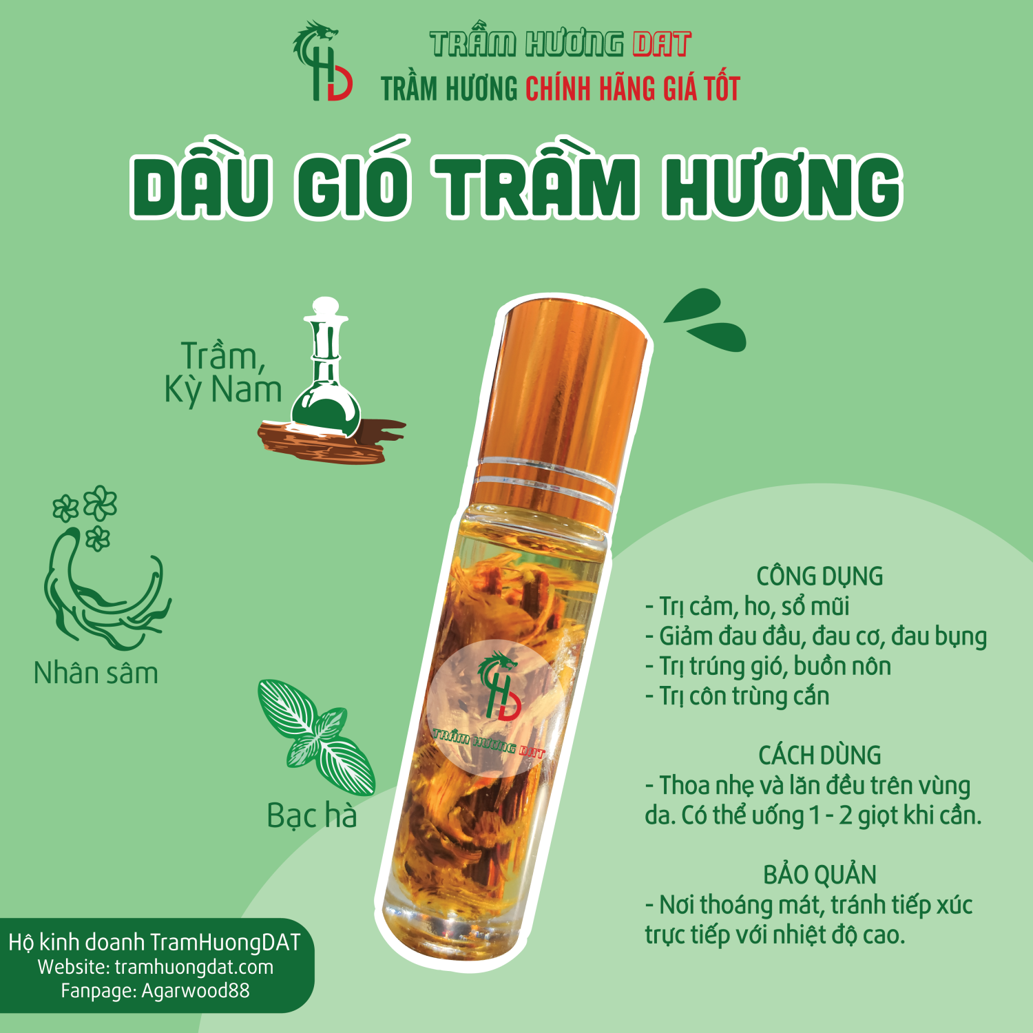 DẦU GIÓ TRẦM